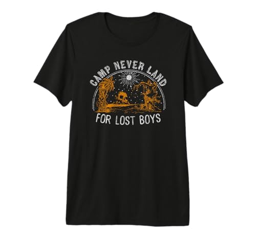 T-shirt Peter Pan Disney cadeau idéal anniversaire collection Camp Neverland Lost Boys