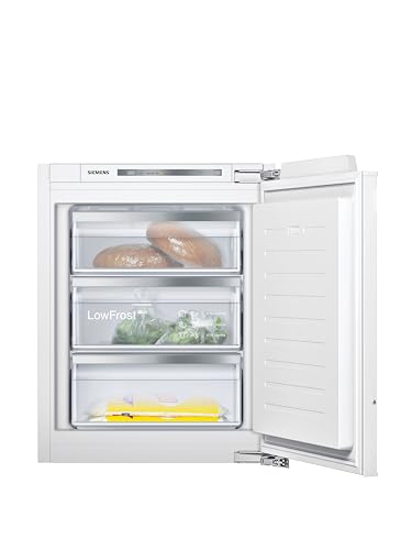 Siemens GI11VADC0 iQ500 Einbau-Gefrierschrank/A+++ / 95 kWh/Jahr / 70 l/lowFrost/freshSense/softClosing Tür