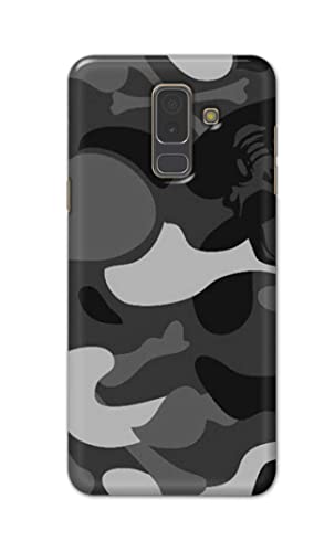 Image of Printed Hard Back Cover Case for Samsung Galaxy A6 Plus | A6+ | Samsung Galaxy J8 Back Cover (Army Pattern) -702