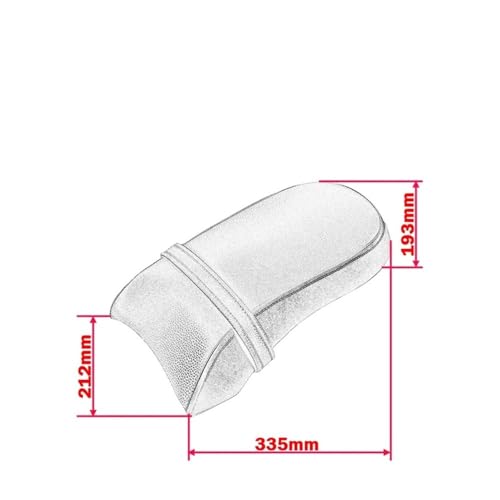 Cojín de pasajero para R18 ideal para rutas largas de fin de semana 5