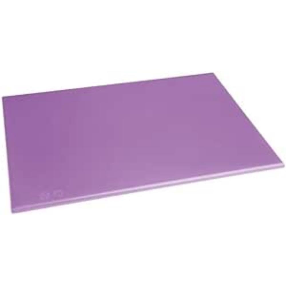 Hygiplas Anti-Bacterial High Density Chopping Board Purple - 450x300x10mm, 24L x 15W cm