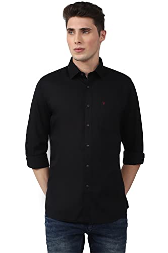 Van Heusen Solid Casual Shirt for Men| Premium Cotton| Full Sleev...