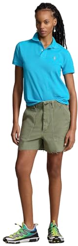 Image of POLO RALPH LAUREN Women's Classic Fit Mesh Polo Shirt