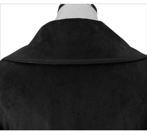 Women's Victorian Steampunk Tailcoat Double Breasted Long Trench Coat Medieval Vintage Trench Coat4