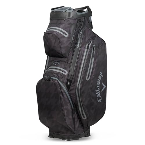 Callaway Bg CG CRT Org 14 HD Blk Hounds 24 EU, Bolsa de Golf Unisex Adulto, Pata de Gallo Negra, Talla única