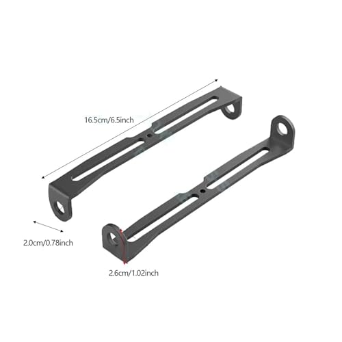 Soporte para faros delanteros de moto de alta resistencia compatible con Yadi 007 pack de 2 3