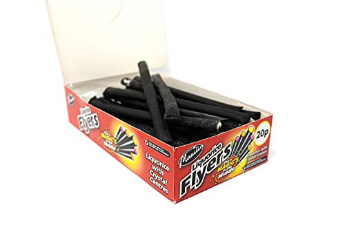 FLYERS Liquorice with Fruit Crystal Centre 40 Pieces
