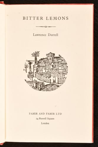 Bitter Lemons B001G13C16 Book Cover
