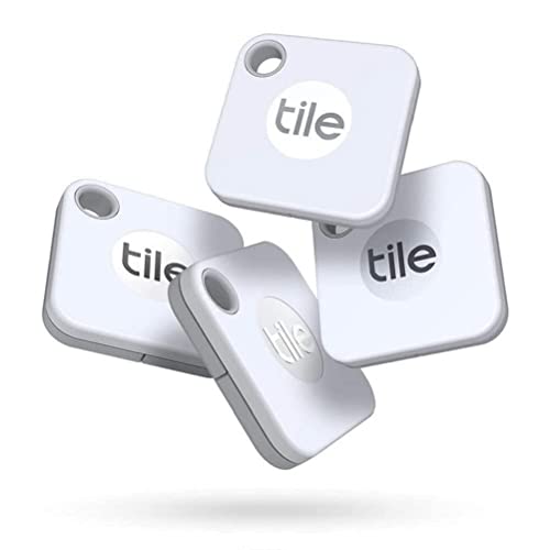 Tile Mate (2020) 4-pack -Bluetooth Tracker, Keys Finder and Item Locator for Keys, Bags and More; Water Resistant with 1 Year Replaceable Battery Tile Mate (2020) 4-pack -Bluetooth Tracker, Keys Finder and Item Locator for Keys, Bags and More; Water Resistant with 1 Year Replaceable Battery