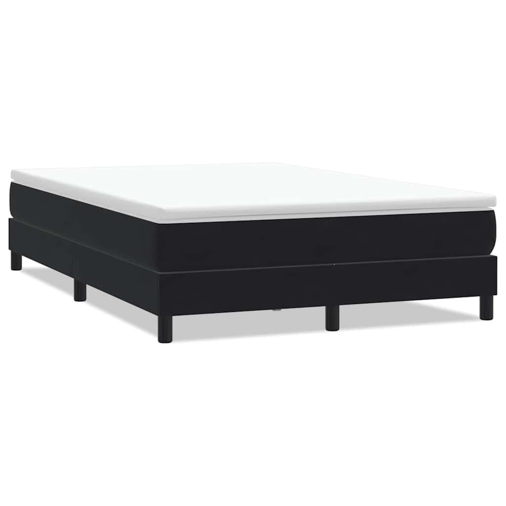 Velluto Premium Base a Doghe Giroletto a Molle Nero 140x210 cm