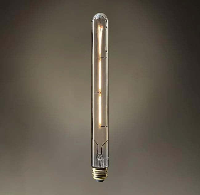 AHUJA INTERNATIONAL Led Tubular Bulbs,long Bulbs,Vintage Edison Bulbs, 4W/5W/6W E27 Base LED Linear Tubular Filament Lights(Warm White) pack of 1 (T225-9INCH)-image-31