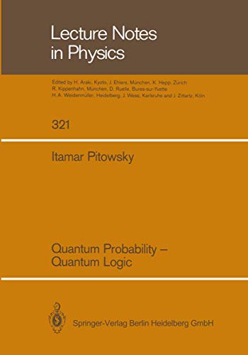 Quantum Probability - Quantum Logic view 2