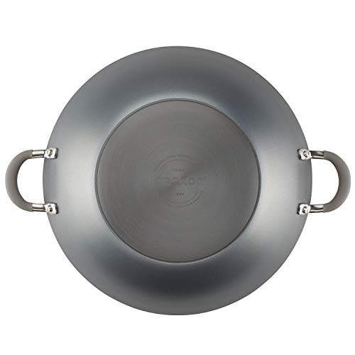 Circulon 81402 14-Inch Side Handles Hard Anodized Aluminum Wok thumb #4