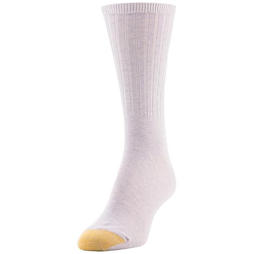 Image of GOLDTOE Womens Casual Texture Crew Socks, Multipairs