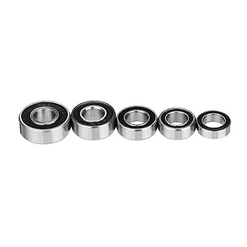 Roulement à billes à gorge profonde double blindage 2RS anti-poussière 10pcs