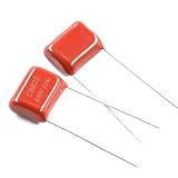 XUGERIP 20pcs 630V 224J 0.22UF CB22 Metallized Polypropylene Polyester Film Capacitors Kit