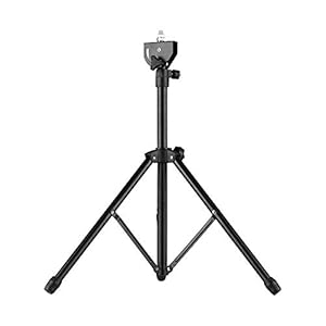 Lepeuxi Accuhouder van metaal, 8 mm, schroefverbinding, 46 cm-79 cm, in hoogte verstelbaar, voor accupad, 8 – 10 inch…