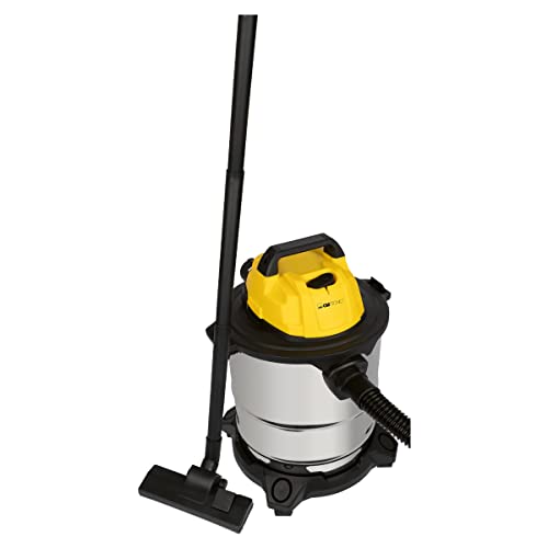 Clatronic® Nass Trockensauger | mit Gebläsefunktion | 1200W | langes 5m Kabel | Tank 20L | Nasssaugen Trockensaugen Gebläsefunktion | 3 Saugrohre | Nasssauger | Nass- & Trockensauger | BS 1313