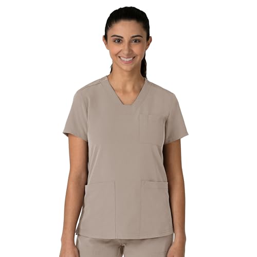 Wink Nova Women's Flex-n-Reach V-Neck Scrub Top - Haze, 2X