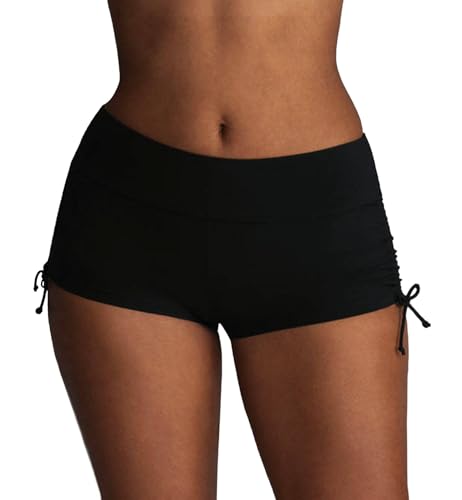 Bikinihose Nora Rosa Faïa bas de maillot de bain noir pour femme