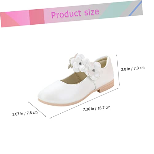 GALPADA 1 Pair Bridesmaids Heels Dress Pump Shoes Princess Flower Shoes Princess Girls Sandals Kids Shoes Girls Toddler Sandals Kids Shoes Shoes Child Dropshipping2