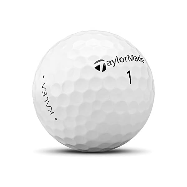 TaylorMade Kalea Golfbälle für Damen, Weiß, EIN Dutzend (2019)