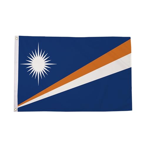 Bandera de las Islas Marshall Flagtex de gran tamaño con costuras reforzadas
