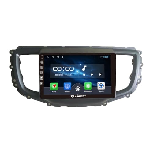 Autoradio Android pour Buick GL8, GPS et CarPlay sans fil sur grand écran tactile IPS