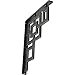 Ekena Millwork BKTM01X12X15SERAPW Metal Bracket, 1 1/2" W x 12" D x 15" H, Antiqued Pewter