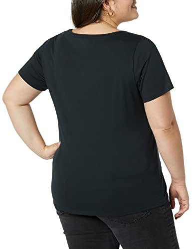 Amazon Essentials Women's Regular-Fit 100% Cotton Short-Sleeve Crewneck T-Shirt (Available in Plus Size), Pack of 23