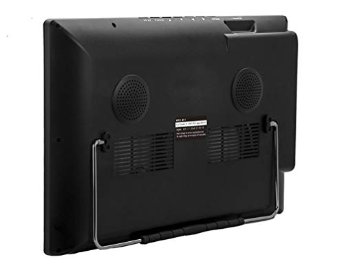 Milanix 14.1" Portable Widescreen LED TV with HDMI, VGA, MMC, FM, USB/SD Card Slot, Built in Digital Tuner, AV Inputs, and Remote Control - Thumbnail 4