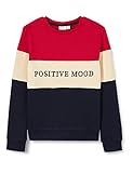 NAME IT KIDS Mädchen NKFLIBEL LS SWEAT UNB Sweatshirt, Dark Sapphire, 122-128