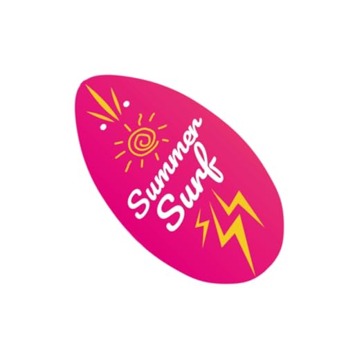 Milageto Tabla de Skimboard de Madera para Aguas Poco Profundas, Juguete de Playa, Tabla de Surf pequeña, de Arena para niños, niñas, Adolescentes y niños.