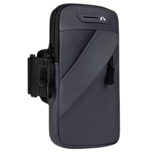 Brazalete de teléfono para running - Organizador con correa desmontable - brazalete portateléfono | Para gimnasio, trail, viajes, fitness, supervivencia en plena naturaleza, mujeres, hombres