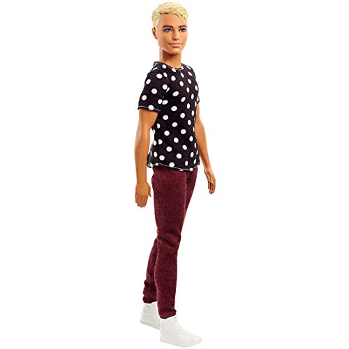 Muñeco Barbie Ken Fashionistas 14 Pulgadas Blanco y Negro miniatura 3