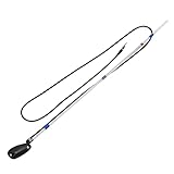 X AUTOHAUX Car Power Antenna Radio AM FM Signal Antenna Mast Aerial Retractable Replace 39150-S01-A02 for Honda Civic 92-00 Black