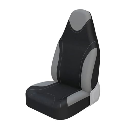 VSESTCDPB Protectores de Asiento Fundas Universales Sillas Coche para Seat para Ibiza(1 Pieza Gris)