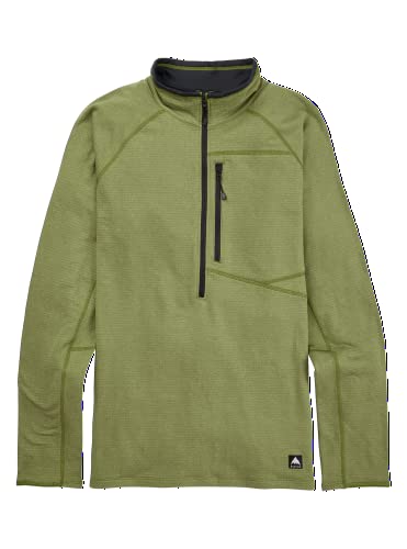 Image of Burton Men's Men's Stockrun Grid Half-zip Fleece