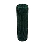 Farbe: Grün Garmix Sechseckgeflecht Grün 13mm Kaninchendraht Hasendraht 1mm (50cm, 10m)