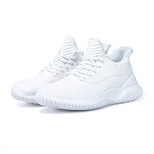 Image of Akk Womens Walking Shoes - Slip On Tennis Running Shoes Memory Foam Lightweight Work Sneakers for Indoor Outdoor Gym