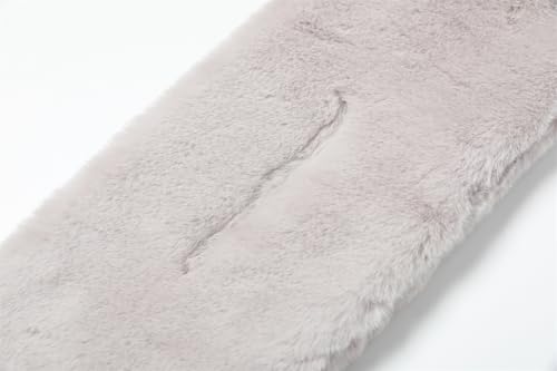 Dikoaina Women's Faux Fur Collar Scarf: A Versatile Faux Fur Scarves Neck Shrug for Fall and Winter Coat Dress4