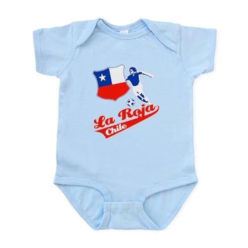CafePress Chilean Soccer Infant Bodysuit Cute Infant Bodysuit Baby Romper