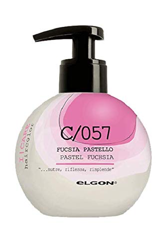 Elgon I-Care Crema de color 200 ml, color fucsia pastel C057 (1 Unidad)