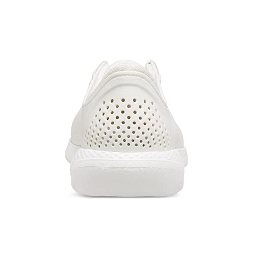 Image of Crocs Men's LiteRide Pacer Sneaker | Comfortable Tennis Shoes, Almost White