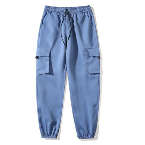 WENKOMG1 Mens Track Sweatpants, Elastic Bottom Slim Fit Athletic Workout Jogger Sweatpants with Pockets, M-3XL2