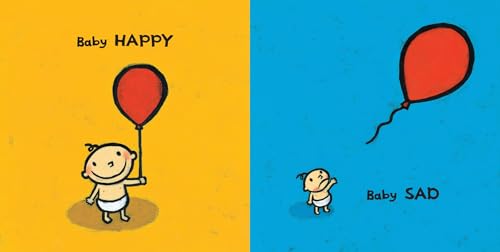 Baby Happy Baby Sad: (A Gentle Introduction to Emotions and Big Feelings for Babies and Toddlers) (Leslie Patricelli Board Books) - Image 3