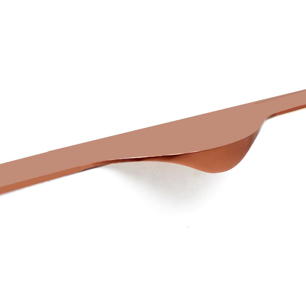 VOLO Aluminium Kitchen Profile Handle/Drawer Cabinet Profile Handle/Wardrobe/Cupboard Drawer Profile Handle for Drawer. Colour :Rose Gold (8" (200 mm), 10)-picture-29