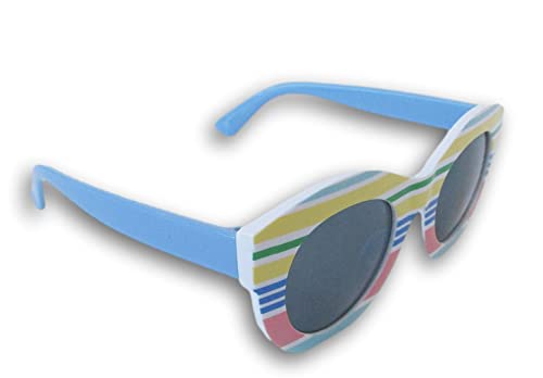 Kids' Pastel Stripe Patterned Sunglasses3