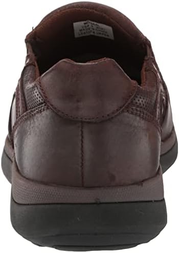Propét Men's Patton Slip-On Loafers, Coffee, 8 Medium US | Image 2