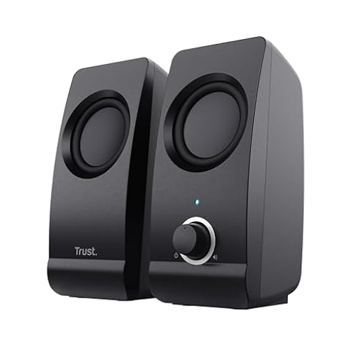 Trust Remo 2.0 Set de Altavoces, Jack 3.5 mm, 16 W, 50-20000 Hz Respuesta Frecuente, Sistema de Altavoces Alámbrico USB para PC, Ordenador, Portátil, Oficina - Negro | Ya disponible en tu tienda friki favorita! En mundofriki.es!